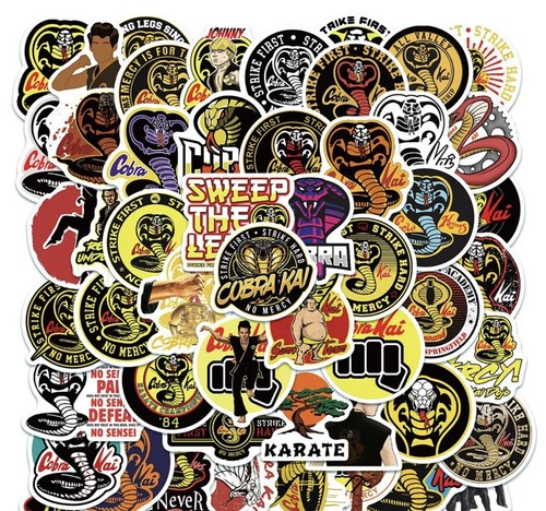 Adesivi casuali cobra kai - 10,