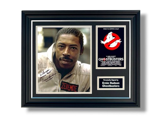 Ernie hudson signed photo - ernie,