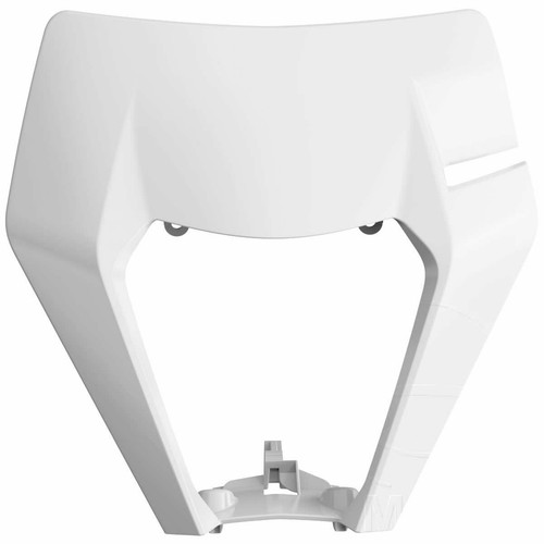 Maschera faro polisport bianco - maschera,