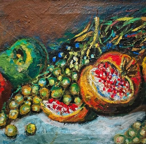 Quadro classico natura morta - quadro,