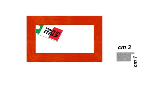 Cornice legno tinta - in,