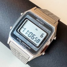 Orologio uomo vintage anni 70 SEIKO LC sveglia digitale quarzo A031-5010 Japan, funzionante