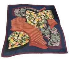 Sciarpa scialle seta lana