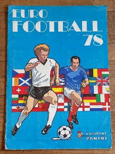 Album figurina panini euro - figurina,