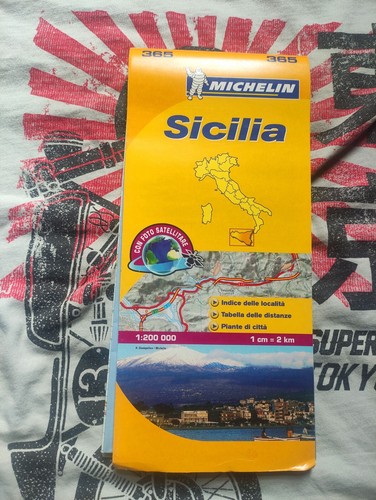 Cartina stradale sicilia - cartina,