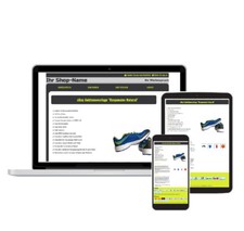 Modello eBay RESPONSIVE modello asta modello HTML senza contenuto attivo