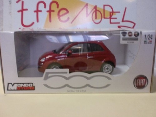 Mondo fiat 500 - fiat, rossa