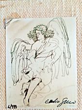 EMILIO GRECO,STAMPA SU LAMINA D'ARGENTO