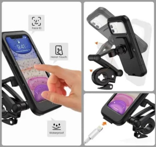 Supporto telefono manubrio - supporto,