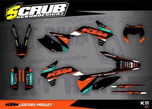 Kit adesivi grafica ktm exc - grafica,