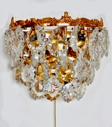 Lampada parete cristallo - parete,