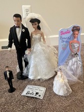 Barbie e Ken vintage sposa e