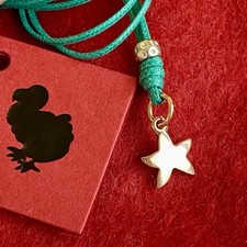 Dodo Pomellato Collana Ciondolo Stella Oro Rosa Granello Argento Originale Unise