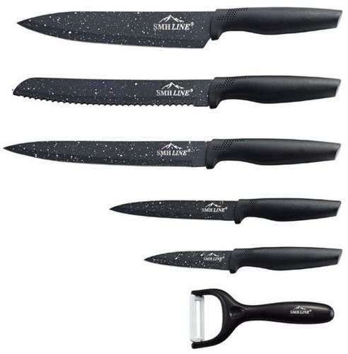 Set coltelli cucina pezzi - set,