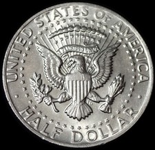 Moneta mezzo dollaro USA