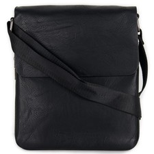 Borsello uomo nero tracolla