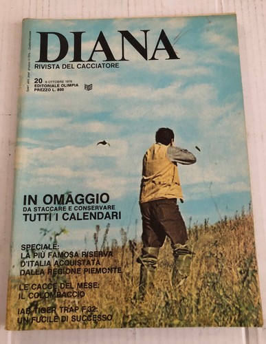 Diana rivista del - , cacciatore
