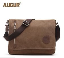 Borsa scuola viaggio travel tracolla tela canvas vintage regolabile uomo donna