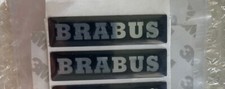 2 ADESIVI SCRITTA " Brabus" gommato SMART FORTWO 453 X Spoiler o Minigonne