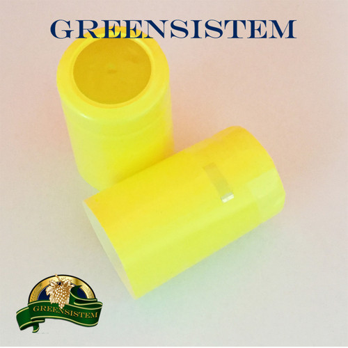 Capsule pvc 33x55 giallo vivo - 33x55,