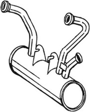 33 CV SILENZIATORE ANTERIORE