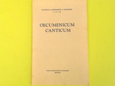OECUMENICUM CANTICUM PACIFICUS