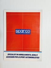 CATALOGO UFFICIALE SPARCO MERCHANDISE TUTE SCARPE KARTING ABBIGLIAMENTO CINTURE