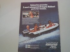 advertising Pubblicità 1975 CATAMARANI ANGELO MOLINARI - ITALMARINE