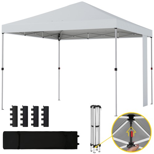 Outsunny gazebo 3x3 pop - outsunny, m