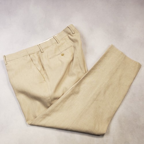 Pantalone uomo misto lino - , oak