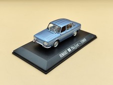 Renault r10 major bleu - 1/43,