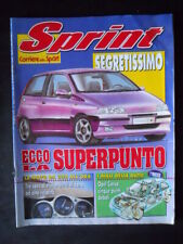SPRINT Corriere Sport n°5 1996 Ecco la Fiat Super Punto – Opel Corsa  [Q53]