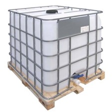 Cisterna Plastica 1000 litri con pedana legno/plastica | SPEDIZIONE GRATUITA