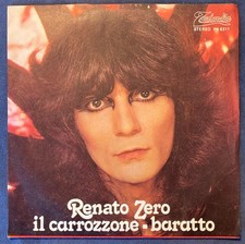 45 giri RENATO ZERO - il carrozzone - Baratto
