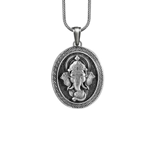 Collana ganesha argento - collana,