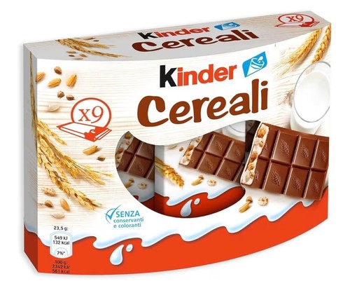 Kinder cereali tavolette - kinder,