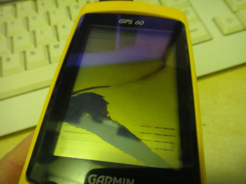 Garmin gps lcd roto - roto, para