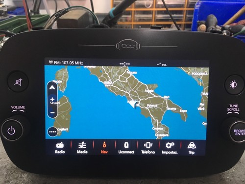 Navigatore fiat 500x - 500x, 2018