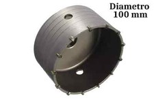 Fresa a tazza 100mm per muro