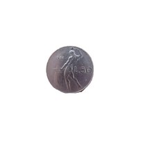Moneta 50lire vulcano tipo1