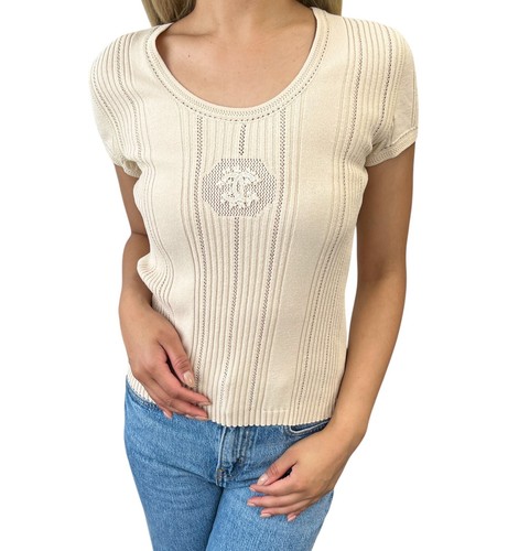 Shirt maglia chanel vintage - t-shirt,
