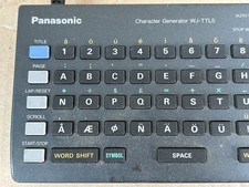 Panasonic WJ-TTL5 Generatore