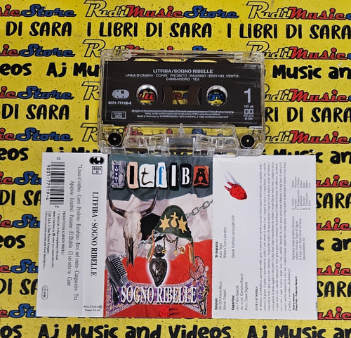 Litfiba sogno ribelle 1992 - mc,