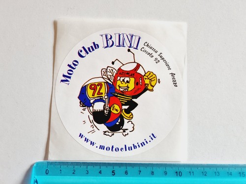 Adesivo moto club - moto,