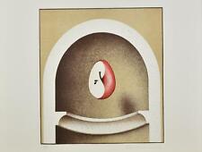 Vanni VIVIANI (1937-2002) OPERA GRAFICA LITOGRAFIA FIRMATA NICCHIA CON MELA RARO