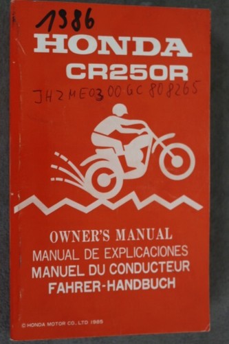 Honda 250 manuale uso e - 250,