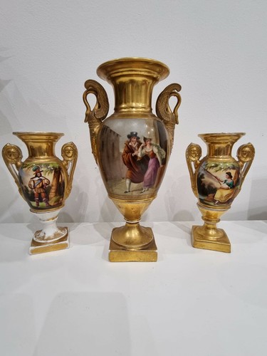 Coppia vasi antichi - antichi, impero
