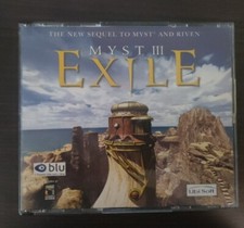  🎮 Myst III 3 Exile | PC Game | Cofanetto 4 Dischi Cd-Rom | Italiano