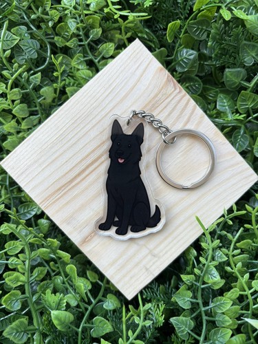 Black german shepherd gsd - german,