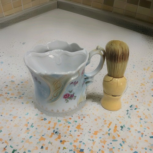 Tazza barba vintage baffi - da,